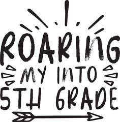 Back To School SVG And T-Shirt Design