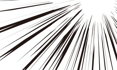 Obraz premium 効果線31