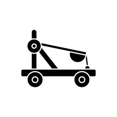 Catapult icon design template vector illustration