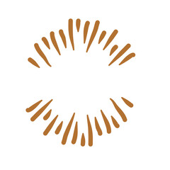 Abstract rays line comic effect