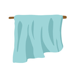 Bath towel hanger