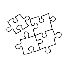 jigsaw puzzle with missing piece