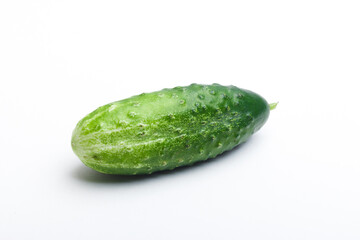 cucumber on white background