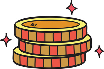 Hand Drawn money symbol illustration