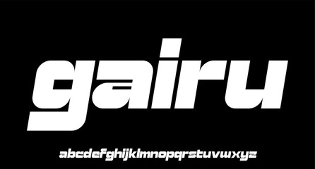 modern geometric circular font unique lowercase for your brand identity.	