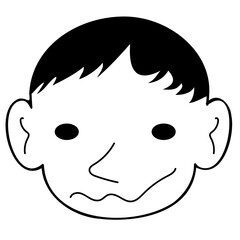 hand drawn guy illustration