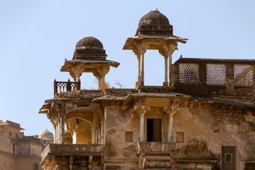 Obraz premium ruins of old traditional building in Amer city