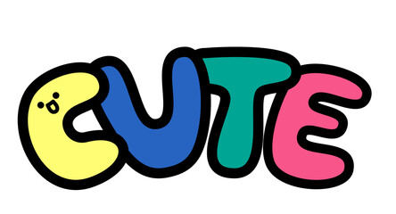 Happy Cute Sticker Decoration