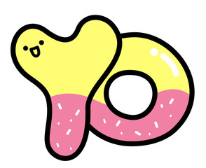 Happy Cute Sticker Decoration