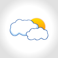 Icon simple weather 