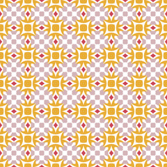 Fototapeta premium Geometric pattern. Seamless vector background. Ethnic graphic design.