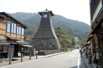 城下町出石　辰鼓楼　兵庫県豊岡市出石町