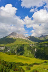 Obraz na płótnie Canvas Lechtaler Alpen bei Zürs-Lech, Vorarlberg 