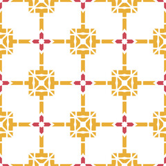 Geometric pattern. Seamless vector background. Ethnic graphic design.