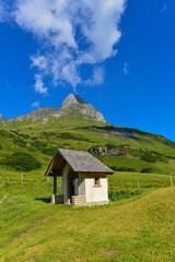 Lechquellengebirge in Vorarlberg, Österreich