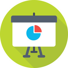 Presentation Colored Vector Icon