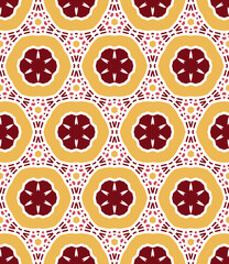 Geometric pattern. Seamless vector background. Ethnic graphic design.