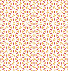 Geometric pattern. Seamless vector background. Ethnic graphic design.