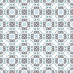 Geometric pattern. Seamless vector background. Ethnic graphic design.