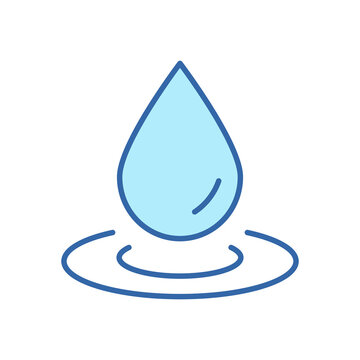 recommend clip art: Water Drop Linear Icon. Water Droplet and Splash Line Icon. Editable stroke. Vector illustration