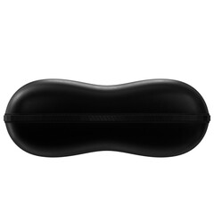 3D rendering illustration of a closed eyeglasses case