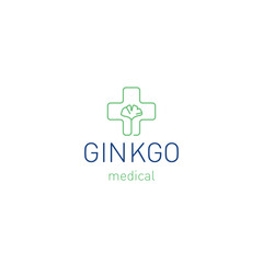 ginkgo medical logo design