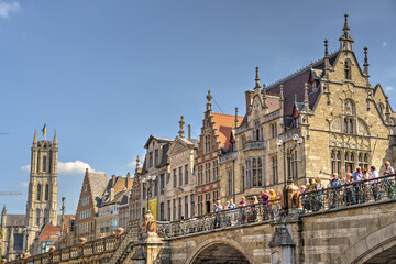 Fototapeta na wymiar Ghent, Belgium