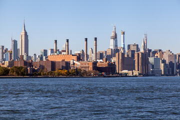 Naklejka premium view of Manhattan