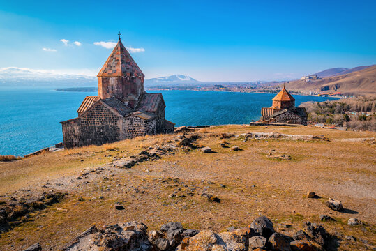 Sevanavank is a monastery complex located on the shore of Lake Sevan in Armenia.