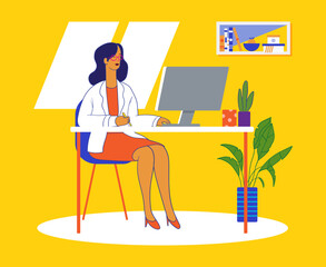 Vector illustration  flat style relax. people activities