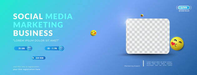 Social media cover marketing business template