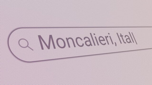 Search Bar Moncalieri Italy 
Close Up Single Line Typing Text Box Layout Web Database Browser Engine Concept