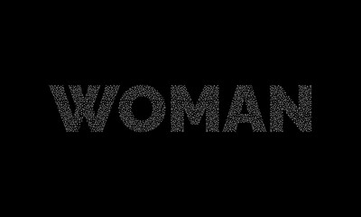Woman word cloud vector illustration design l Word art for womens day or mothers day l Feminity l Femaleness l Mum l Female l Womanhood l Motherhood l Mothers Day l Womens Day l 8th march