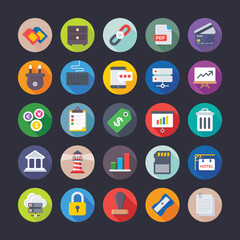 Business and Office Vector Icons

