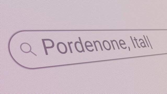 Search Bar Pordenone Italy 
Close Up Single Line Typing Text Box Layout Web Database Browser Engine Concept