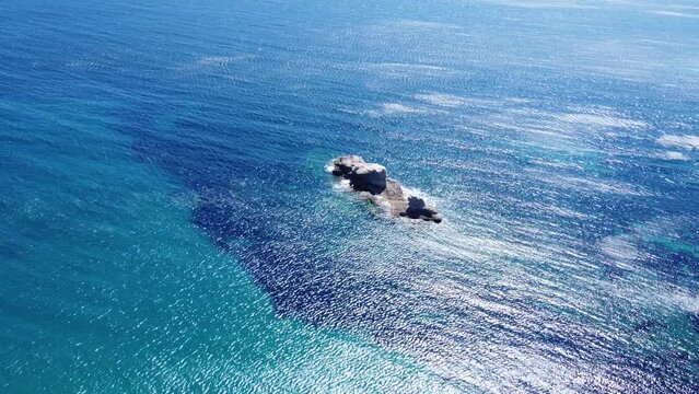 M&eacute;diterran&eacute;e Fran&ccedil;aise, Marseille, calanque 7 -  French Mediterranean - Taken with drone