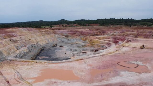 Mine In Africa - Mine En Afrique 5 - Guinee Conakry, Taken With Drone 