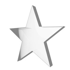 Fototapeta premium 3D Star Illustration 
