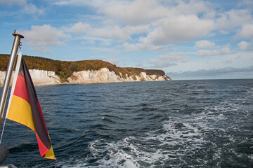 Fototapeta premium Königsstuhl bei Sassnitz auf der Insel Rügen Mecklenburg-Vorpommern Ostseeküste