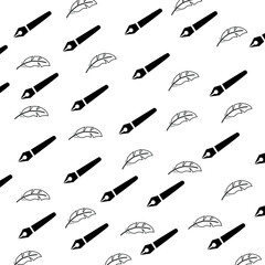 spelling language learning pen ink pattern