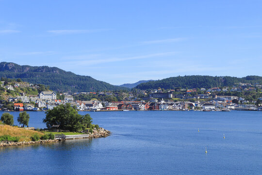 View at Flekkefjord, South Norway 