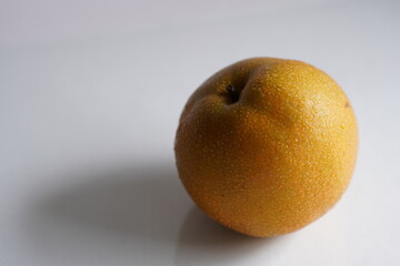 pear on a white background