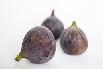 figs on a white background
