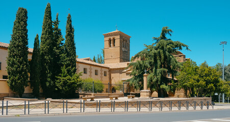 Fototapeta na wymiar San Miguel Convent in Huesca, Spain