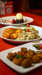 grilled chicken with rice