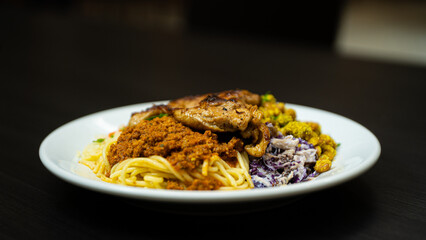 pasta with meat