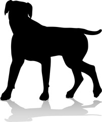 Dog Silhouette Pet Animal