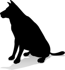 Dog Pet Animal Silhouette