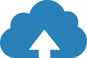 Cloud upload icon, internet, tech