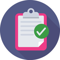 Fototapeta premium Article Colored Vector Icon